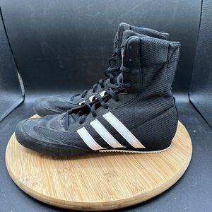 adidas gazelle silver green womens Boxing shoes Adidas Box Hog 2 Black-white main image 1